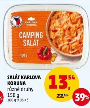 Saláty Karlova Koruna