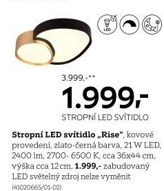STROPNÍ LED SVÍTIDLO