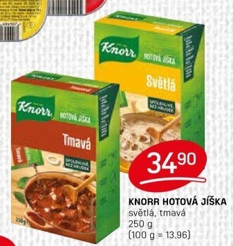 Jíška hotová Knorr