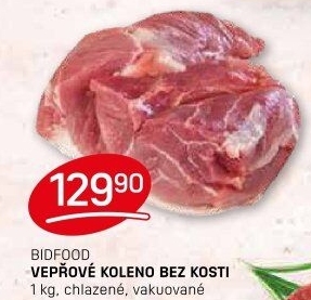 Koleno vepřové bez kosti Bidfood