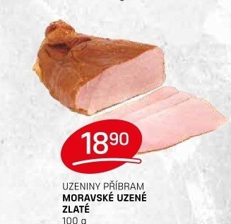 Moravské uzené zlatéPříbramská uzenina