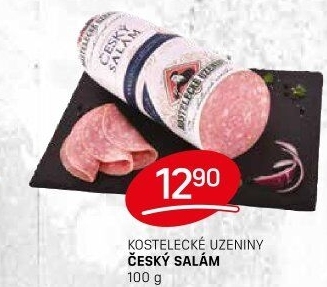 Salám český Kostelecké uzeniny