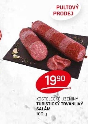 Salám turistický Kostelecké uzeniny