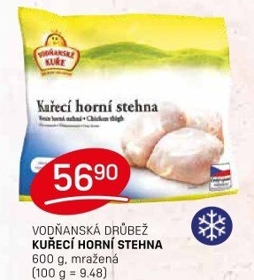 Stehna kuřecí mražená Vodňanské kuře