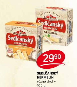 Sýr Hermelín Sedlčanský