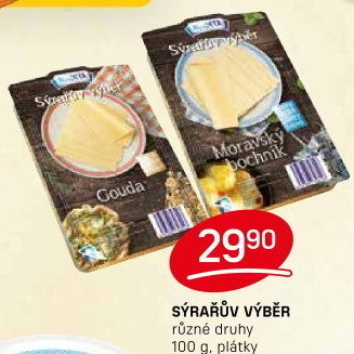 Sýr Sýrařův výběr Madeta