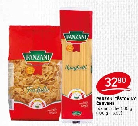 Těstoviny Panzani