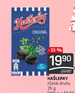 Bonbony Hašlerky Sfinx