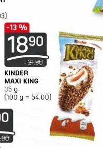 Dezert Maxi King Kinder