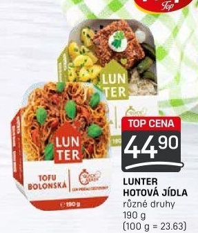 Hotové Jídlo Lunter