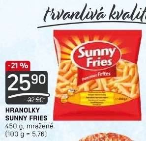 Hranolky mražené Sunny Fries