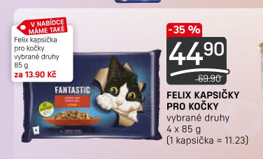 Kapsičky pro kočky Felix Purina