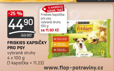 Kapsičky pro psy Friskies