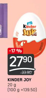 Kinder Joy s překvapením