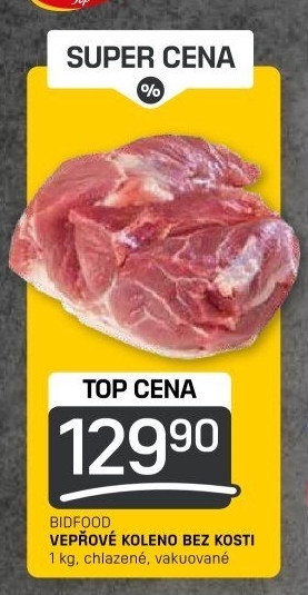 Koleno vepřové bez kosti Bidfood