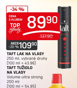 Lak na vlasy Taft Schwarzkopf