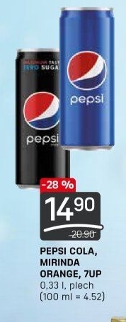 Limonáda Pepsi