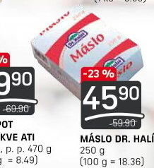 Máslo Dr.Halíř
