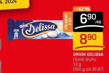 Oplatky celomáčené Delissa Orion