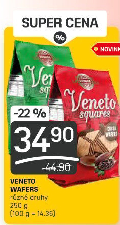 Oplatky Wafers Veneto Evropa