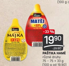 Paštiky Hamé