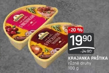 Paštiky Krajanka
