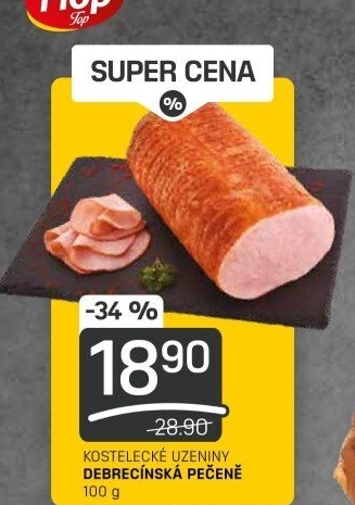 Pečeně debrecínská Kostelecké uzeniny