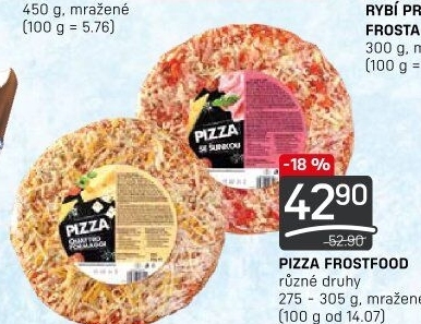 Pizza mražená Frostfood