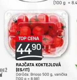 Rajčata koktejlová