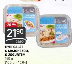 Rybí salát s majonézou Lahůdky Vavřík