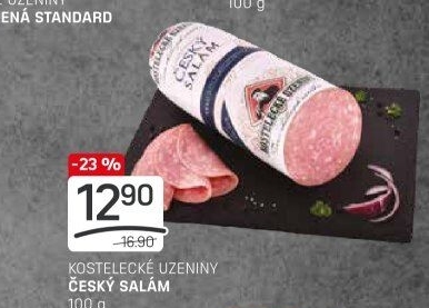 Salám český Kostelecké uzeniny