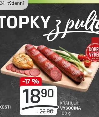 Salám vysočina Dobrý Výběr