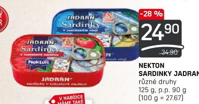 Sardinky Jadran Nekton