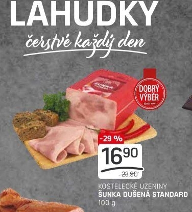 Šunka dušená standard Dobrý Výběr