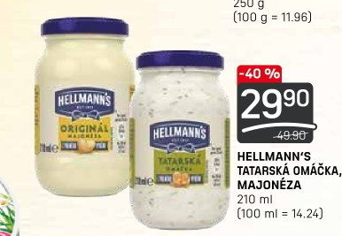 Tatarská omáčka Hellmann'
