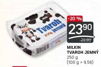 Tvaroh jemný Milkin