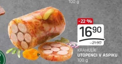 Utopenci v aspiku Krahulík