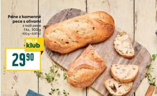 Bageta s olivami