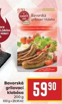 Bavorská grilovací klobása Ponnath