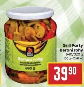 Beraní rohy Grill Party