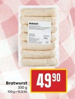 Bílá grilovací klobása bratwurst