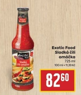 Chilli omáčka sladká Exotic food