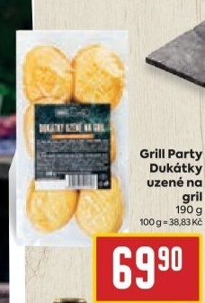 Dukátky uzené na gril Grill Party