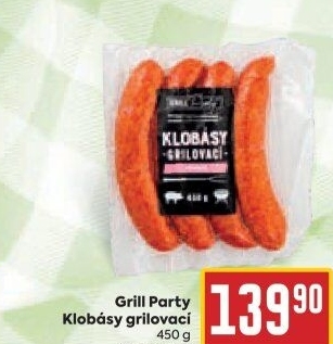 Grilovací klobásy Grill Party