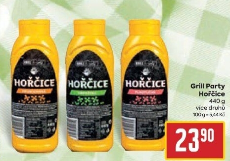 Hořčice Grill Party