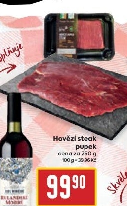 Hovězí pupek flank steak