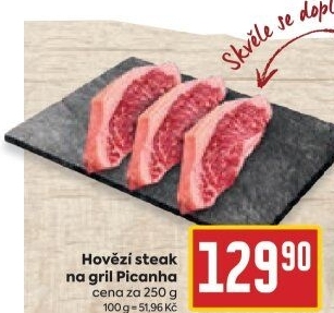 Hovězí steak zadní picanha
