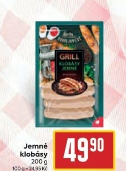 Jemné klobásy Dobřejovické