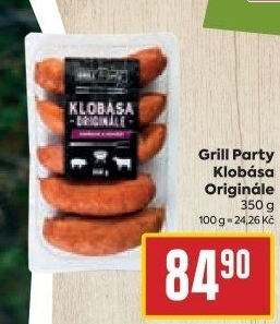 Klobása Originále Grill Party