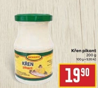 Křen pikant Benefit